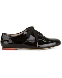 Hogan - Patent-Leather Oxford Shoes - Lyst
