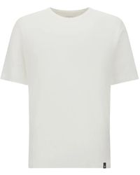 BOGGI - T-Shirt aus Leinenstretch - Lyst