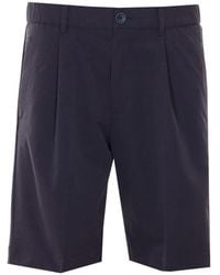 Herno - Short À Taille Élastiquée - Lyst