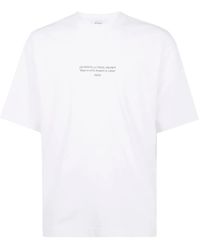 Off-White c/o Virgil Abloh - T-Shirt mit grafischem Print - Lyst