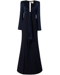 Cinq À Sept - Julianne Knot-Detail Gown - Lyst