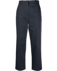 KENZO - Cropped Tailored Trousers - Lyst