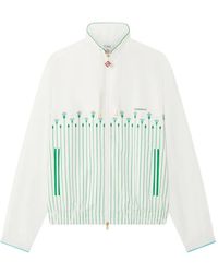 CASABLANCA - Printed Windbreaker Jacket - Lyst
