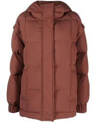 Stand Studio - Detachable-Sleeve Padded Jacket - Lyst