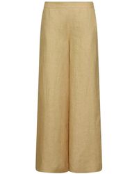 Marella - Linnen Broek - Lyst