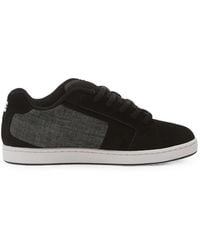 DC Shoes - Net Logo-Patch Panelled Sneakers - Lyst