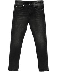 Dondup - Faded-Effect Slim-Fit Jeans - Lyst