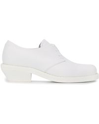 MM6 by Maison Martin Margiela - Leather Lace-up Shoes - Lyst
