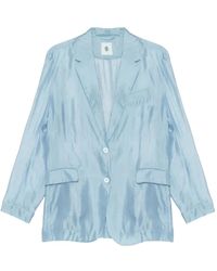 THE GARMENT - Blazer À Fini Satiné - Lyst