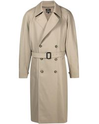 A.P.C. - Double-breasted Trench Coat - Lyst