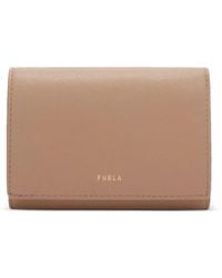 Furla - Cartera con sello del logo - Lyst