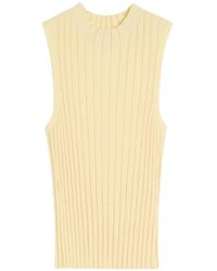 Weekend by Maxmara - Ribbed Knitted Top - Lyst