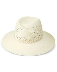 Maison Michel - Virginie Perforated Hat - Lyst