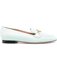 Bally - Daily Emblem Leather Loafers - Lyst