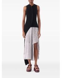 Jason Wu - Asymmetric Ribbed-Knit Top - Lyst