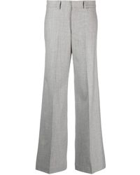 P.A.R.O.S.H. - High-Waist Wide-Leg Tailored Trousers - Lyst