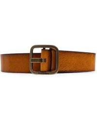DSquared² - Ceinture En Cuir À Logo Gravé - Lyst