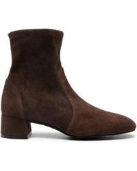 Stuart Weitzman - 40Mm Round-Toe Boots - Lyst