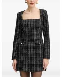 Guess - Square-Neck Mini Dress - Lyst