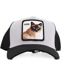 Goorin Bros - Patch-Detail Mesh-Panel Baseball Cap - Lyst