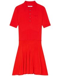 Givenchy - Vestido Corto Con Cuello De Polo - Lyst