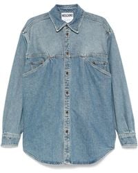 Moschino - Camisa vaquera - Lyst