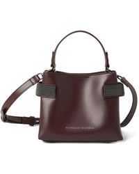 Brunello Cucinelli - Borsa A Tracolla Mini - Lyst