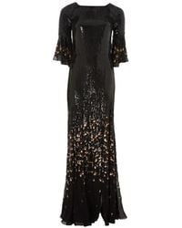Temperley London - Celestial Sequin-Embellished Maxi Dress - Lyst