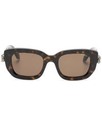 BVLGARI - Logo-Detail Sunglasses - Lyst