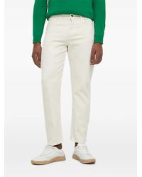 Benetton - Jean À Patch Logo - Lyst