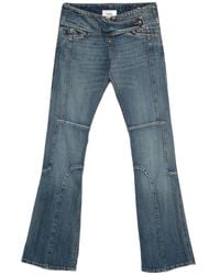 Coperni - Vaqueros acampanados con diseño de paneles - Lyst