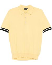 Tom Ford - Striped Polo Shirt - Lyst