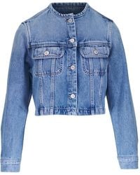 Citizens of Humanity - Cropped-Jacke Mit Knöpfen - Lyst