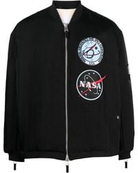 OAMC - Logo-Patch Cotton Bomber Jacket - Lyst