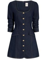 Cinq À Sept - Caidin Button Jean Dress - Lyst