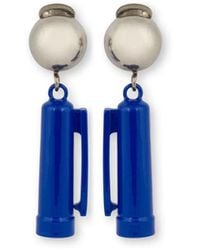 Moschino - Boucles D'Oreilles Pendentes À Clip - Lyst