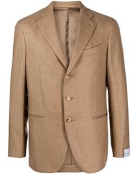 Caruso - Single-breasted Wool-cashmere Blazer - Lyst