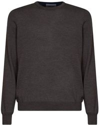 D4.0 - Plain-Stitch Crew-Neck Sweater - Lyst