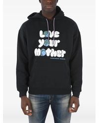Converse - Logo-Print Hoodie - Lyst