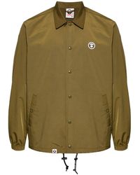 Aape By A Bathing Ape - Logo-Patch Long-Sleeved Jacket - Lyst