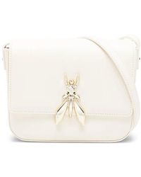 Patrizia Pepe - Sac Porté Épaule En Cuir À Plaque Logo - Lyst