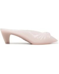 Chloé - Peep-Toe Heeled Sandals - Lyst
