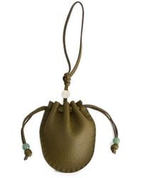 Shanghai Tang - Breloque Pour Sac En Cuir À Lien De Resserrage - Lyst