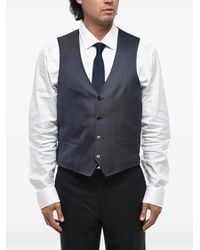 Corneliani - Silk-Twill Waistcoat - Lyst