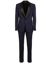 Tom Ford - Icon Single-Breasted Wool Tuxedo Suit With Satin Details - Lyst