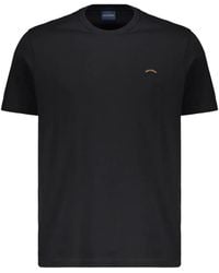Paul & Shark - Logo-Patch Crew-Neck T-Shirt - Lyst