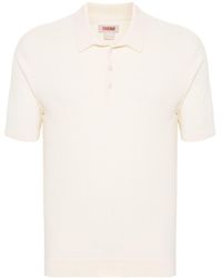 Baracuta - Waffle-knit Cotton Polo Shirt - Lyst