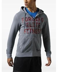 Reebok - Crossfit Forging Elite Fitness Full-Zip Sweatshirt - Lyst
