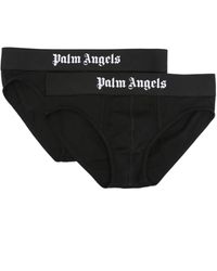 Palm Angels - Logo-Print Briefs (Pack Of Two) - Lyst
