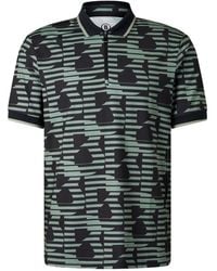 Bogner - Valentin Logo-Print Zip-Up Polo Shirt - Lyst